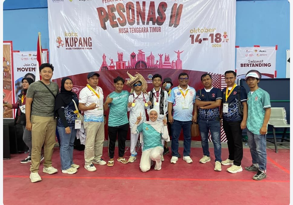 Atlet Bogor Sumbang 28 Medali, Jawa Barat Juara Umum PESONAS II